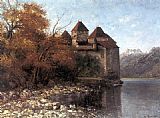 Gustave Courbet Ch_teau of Chillon 1 painting